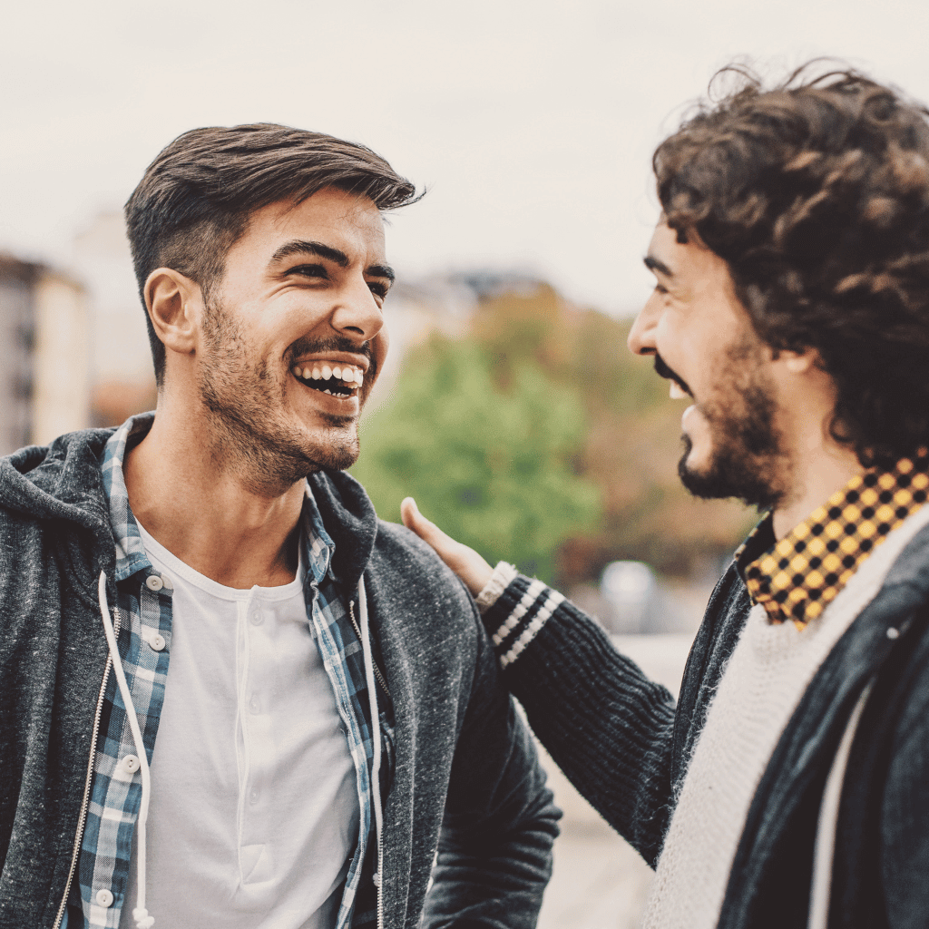 happy men